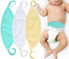 Tobeinstyle Babies' 3 Pack Comfortable Newborn Baby Belly Binder - Pastel - One Size