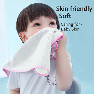 Hwieccogts Baby Bibs 3 Pack,Toddler Bib For Eating Feeding Drooling,The Size 13 'X19 Kids Towel Bibs (Blue Yellow Brown)