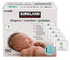 Kirkland Signature Diapers Size 1 (Up To 14 Pounds) 192 Count W/ Exclusive Health And Outdoors Wipes