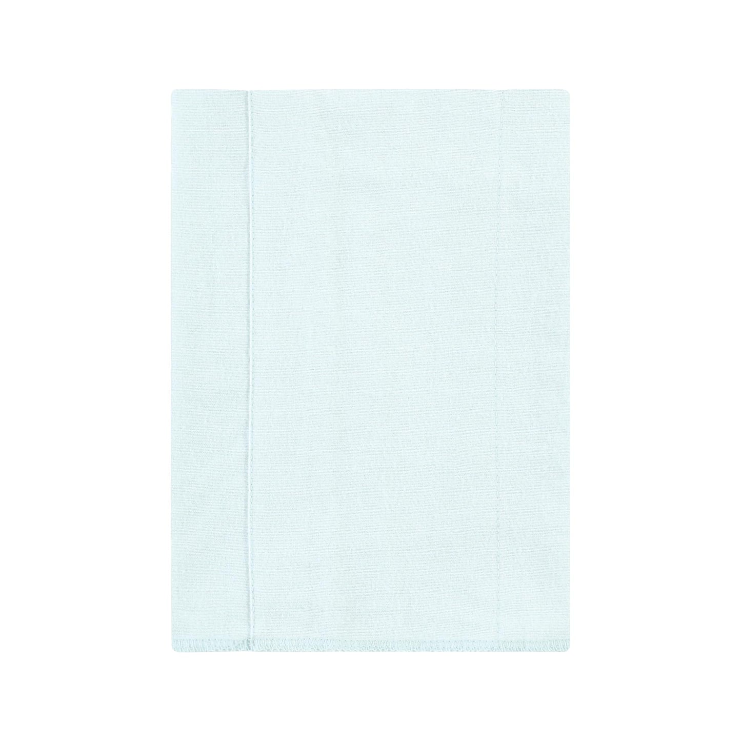 Hudson Baby Unisex Baby Cotton Flannel Burp Cloths, Boy Woodland Pals 7-Pack, One Size