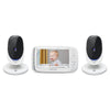 Motorola Comfort 50-2 Video Baby Monitor 5' Lcd Color Display And 2 Cameras With Digital Zoom, Two-Way Audio, Infrared Night Vi