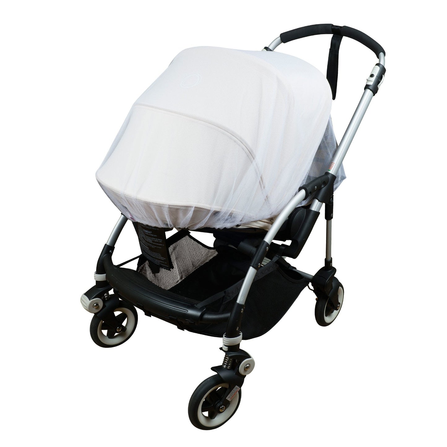 Kidluf Mosquito And Bug Net For Baby Strollers, Bassinets, Cradles And Car Seats - Insect Net Safe Mesh White Buggy Cover For Pu