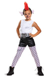 Trolls World Tour Barb Costume, Trolls World Tour Children'S Classic Dress Up Outfit For Girls, Kids Size Medium (7-8)