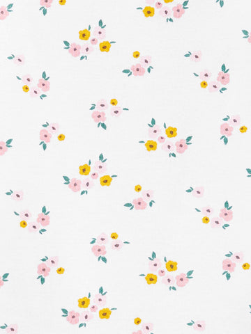 Simple Joys By Carter'S Baby Girls' Sleeveless Bodysuit, Pack Of 6, Multicolor/Dots/Floral/Stripe, 0-3 Months