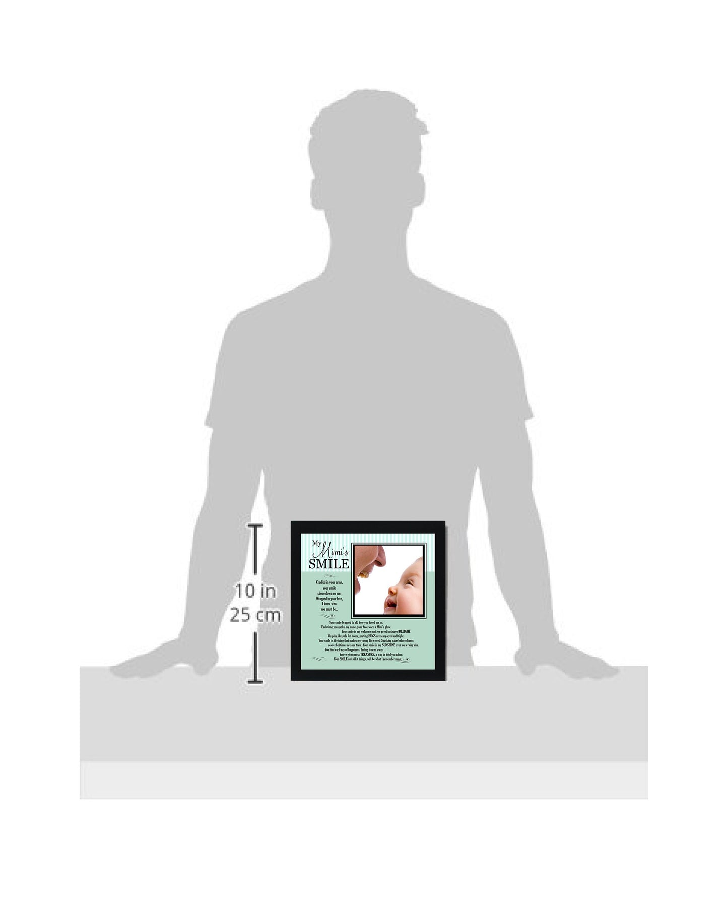 The Grandparent Gift My Mimi'S Smile Frame