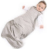 Woolino Merino Wool Ultimate Baby Sleep Sack - 4 Season Baby Wearable Blanket - Two-Way Zipper Adjustable Sleeping Bag For Babie
