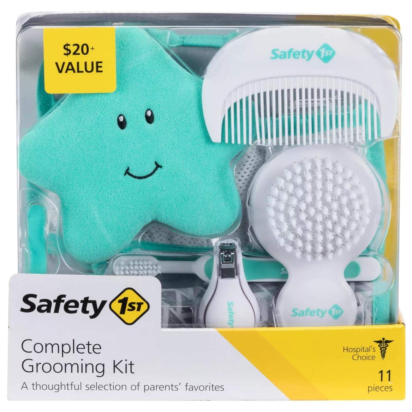Safety 1St Complete Grooming Kit, Pyramids Aqua