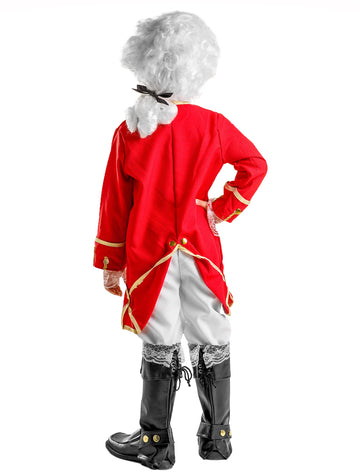 Dress Up America Victorian Boy Costume For Kids - Loyalist Dress Up For Boys (Large 12-14 (38' Waist, 58' Height))