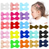 Juccpul Baby Hair Bows Clips For Girls 2' Fully Lined Hair Clips Grosgrain Ribbon Alligator Clips Bows For Baby Girls Infants T
