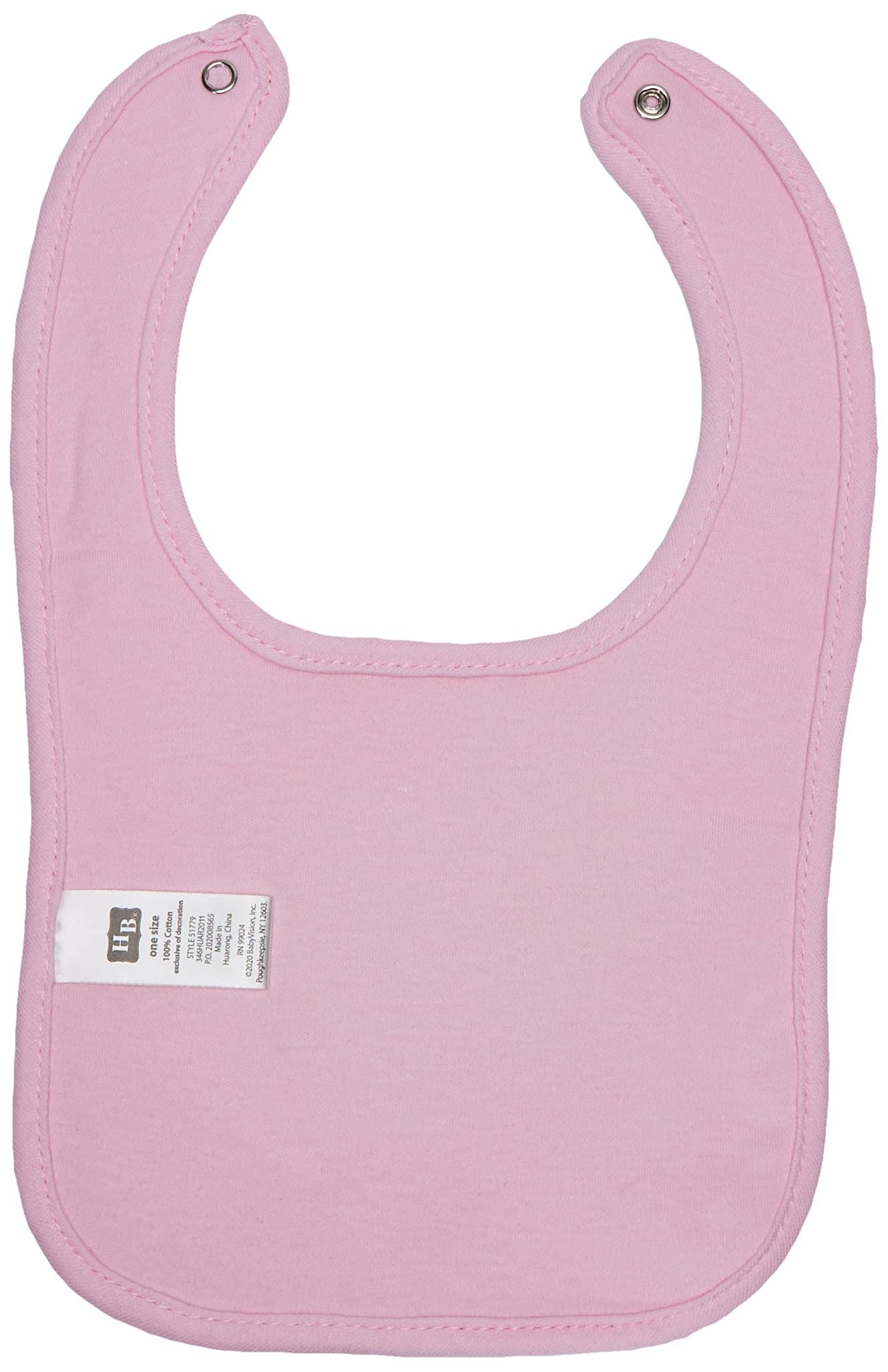 Hudson Baby Unisex Baby Cotton Bibs, Mermaid, One Size