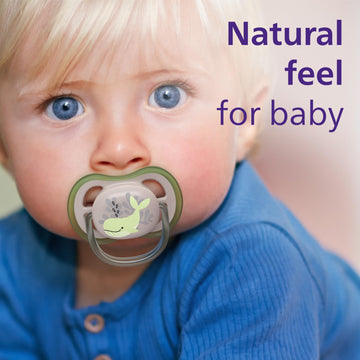 Philips Avent Ultra Air Pacifier - 4 X Light, Breathable Baby Pacifiers For Babies Aged 6-18 Months, Bpa Free With Sterilizer Ca