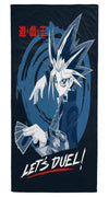 Jay Franco Yu-Gi-Oh! Bath Pool Beach Towel - Kids Anime Super Soft & Absorbent 100% Cotton Towel With Yugi Mutou, Measures 28 X
