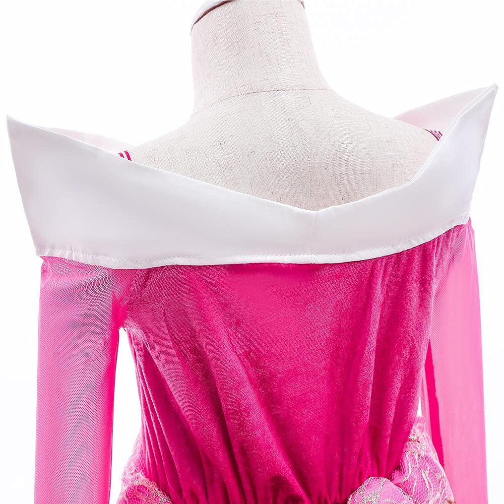 Dressy Daisy Beauty Princess Costume Dress Up For Little Girls Halloween Birthday Party Fancy Ball Gown Size 10