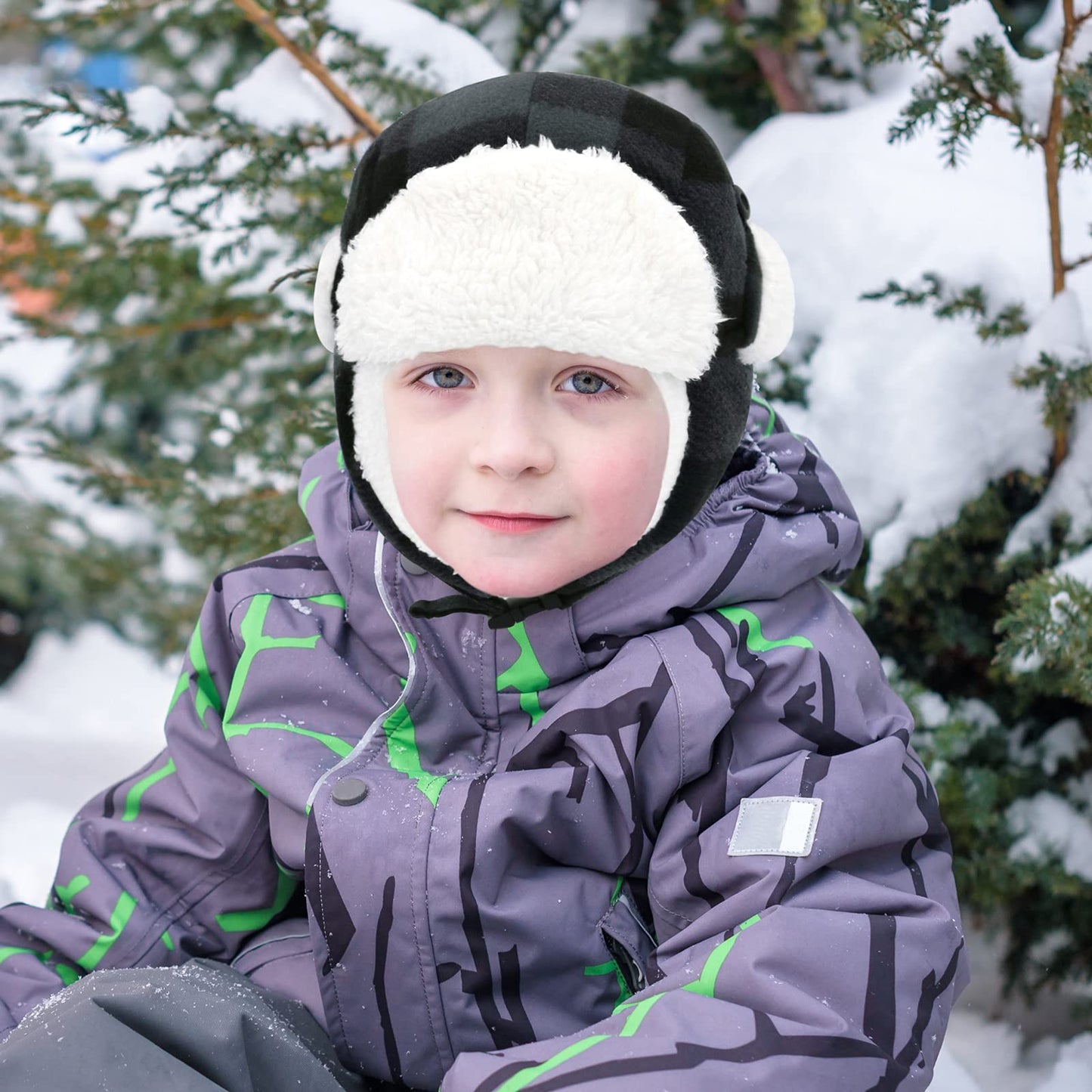 Sherpa Baby Hats - Winter Beanies For Boys & Girls