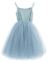 Lyxiof Toddler Tutu Dress Baby Girls Tulle Sleeveless Princess Party Sundress Blue 3 Years