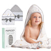 Momcozy Hooded Baby Towel, 2 Pack Baby Bath Towel With Large 35 X 35 Inch, Super Soft Cotton And Hooded Towel For Newborn, Toddl
