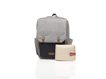 Babymel George Unisex Diaper Backpack In Navy And Black
