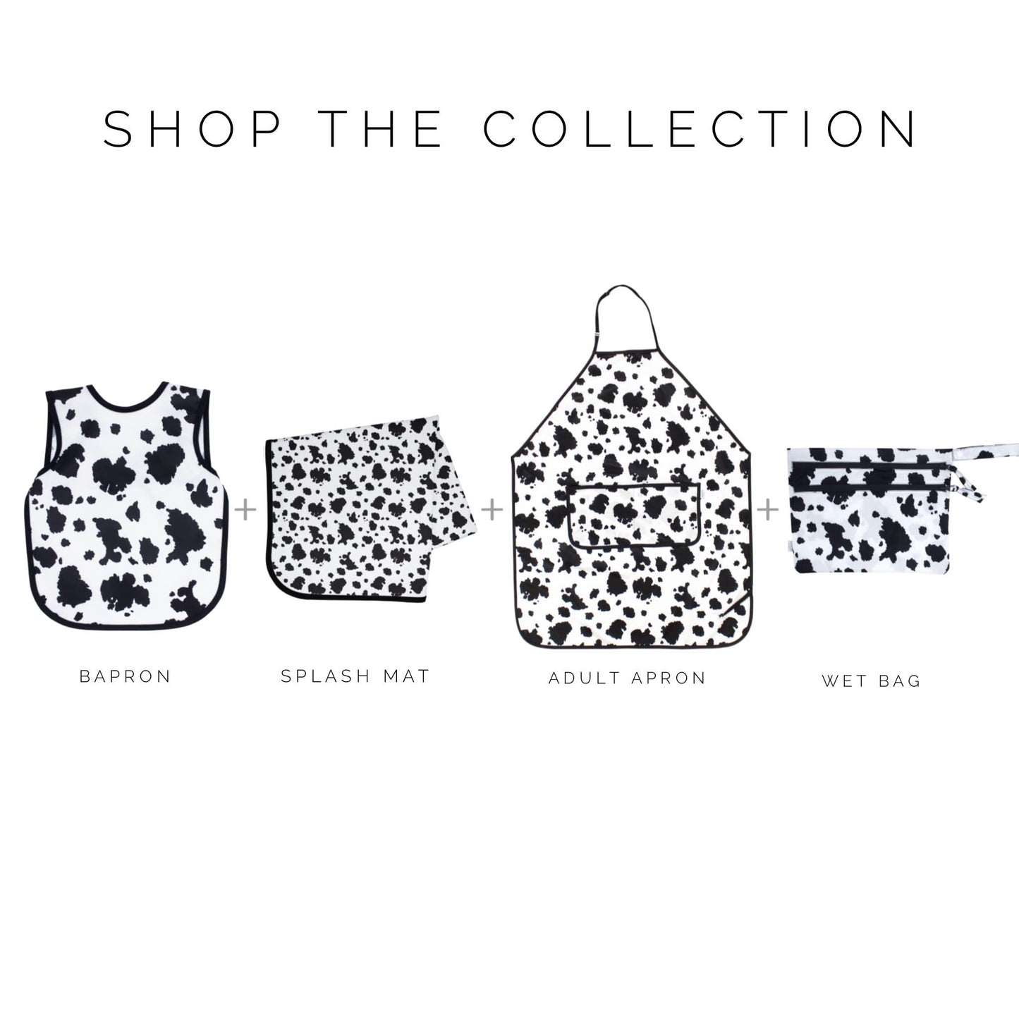 Bapronbaby Cowhide Splash Mat - Waterproof Catch-All For Under High Chairs, Floors, Tables, Playtime Or Arts & Crafts - Machine