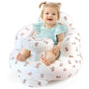 Inflatable Baby Seat for Babies 3-36 Months, Tooktro Blow Up Floor Chair with Built-in Air Pump for Sitting Support, Perfect for