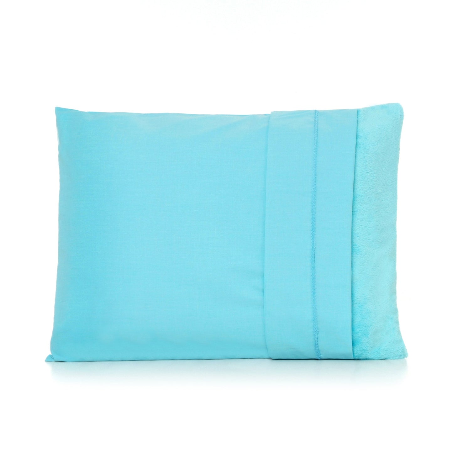 My First Set Of Two Toddler Pillow Cases Fits Pillows Sized 12' X 16', Blue