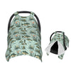 Muishi Fisher and Bass Fishes Baby Car Seat Canopy Nursing Cover for Newborn Car Seat Breastfeeding Covers Blanket Newborn Showe