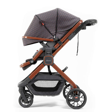 Diono Quantum2 3-In-1 Multi-Mode Stroller For Baby, Infant, Toddler Stroller, Car Seat Compatible, Adaptors Included, Compact Fo