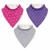 Lovjoy Large Bandana Bibs - Special Needs Bibs - For Older Children, Youth And Adults - Practical, Absorbent And Stylish (Set 06