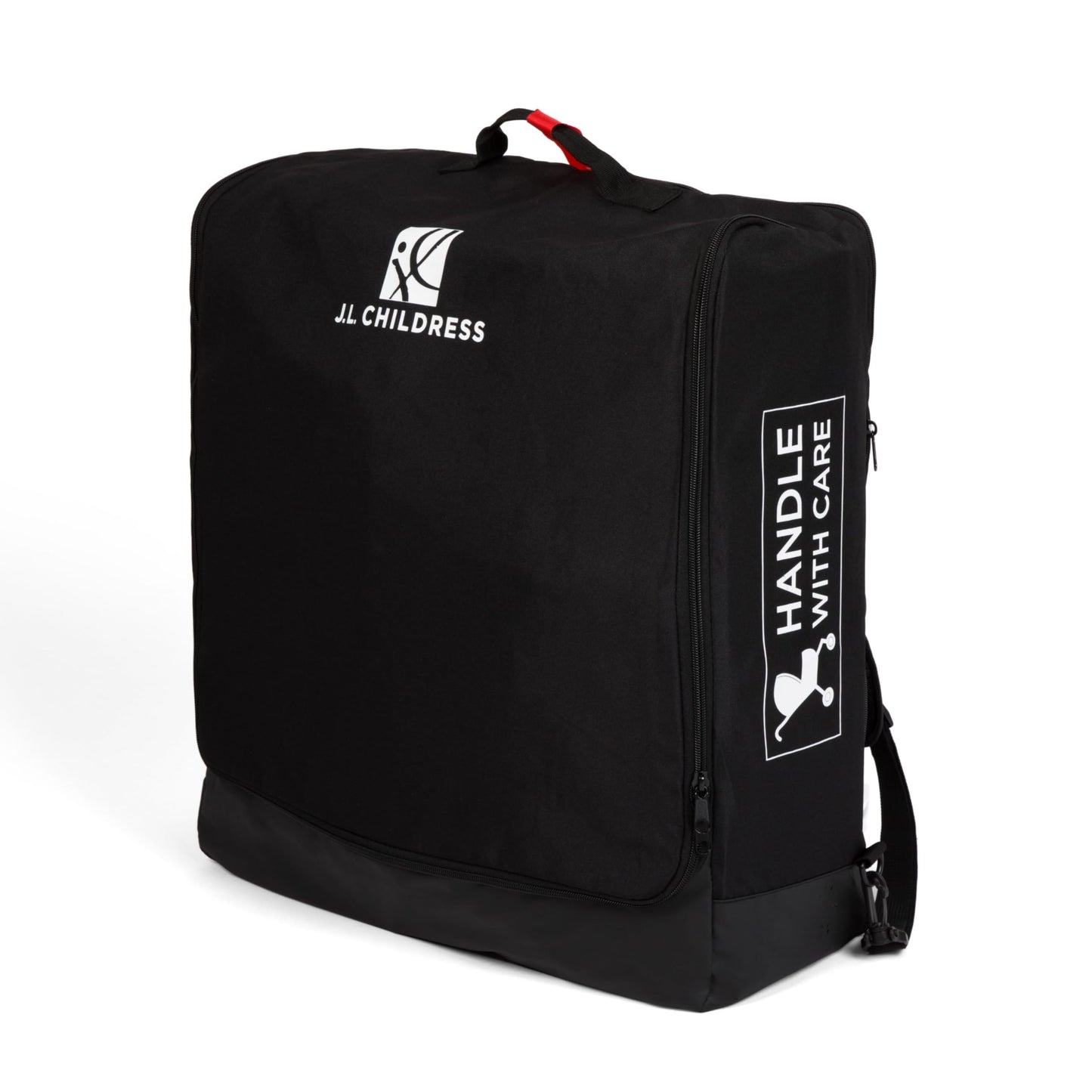 J.L. Childress Compact Stroller Travel Bag - Fits Most Compact Stroller Bags - Expandable, Padded Backpack Straps, Airtag Holder