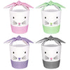 4 Pack Easter Bunny Basket Bags Gift Basket Easter Bag Bunny Ear Bag Tote Bag For Egg Hunting Candy And Gifts Carry Bucket (East