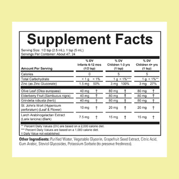 Childlife Essentials First Defense - Kids Immune Support, Immune Support For Kids, Toddlers 1-3, Babies 6 Months+, Vitamin Syrup