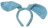 Petitebella Long Ear Dog Headband (Blue, One Size)