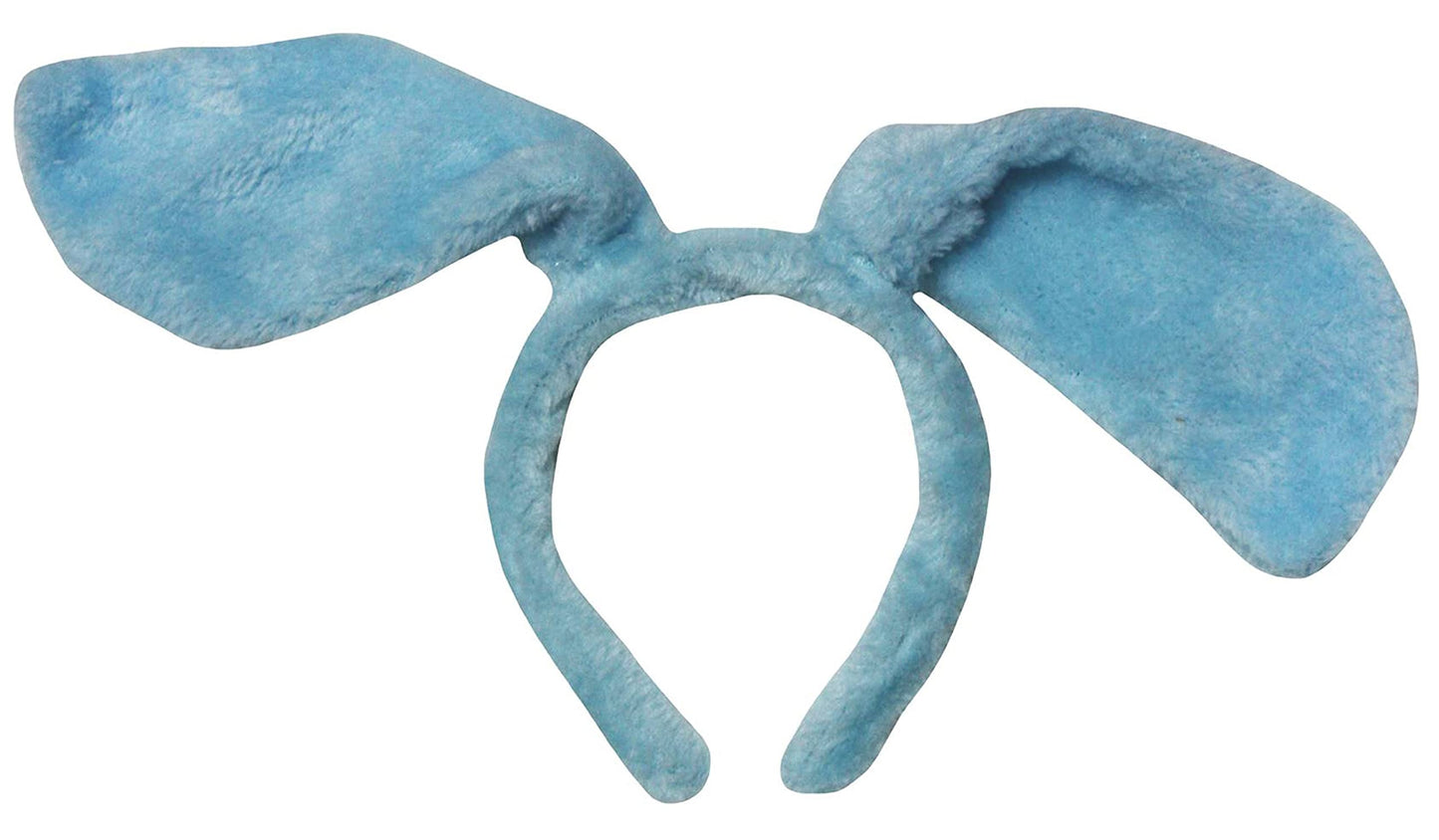 Petitebella Long Ear Dog Headband (Blue, One Size)