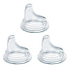 Nuk Replacement Silicone Spout For Nuk Active And Learner Cups, Clear, Pack Of 3