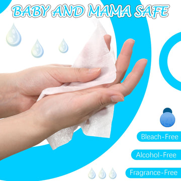 Threlaco 6 Pack 120 Count Breast Pump Wipes Quick Clean And Irritant Free Resealable Convenient Breast Pump Cleaning Wipes Hygie