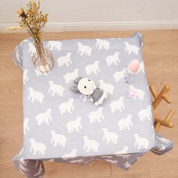 Splat Mat For Under High Chair/Arts/Crafts, Washable Baby Spill Mat Waterproof Anti-Slip Floor Splash Mat, Portable Baby Play Ma