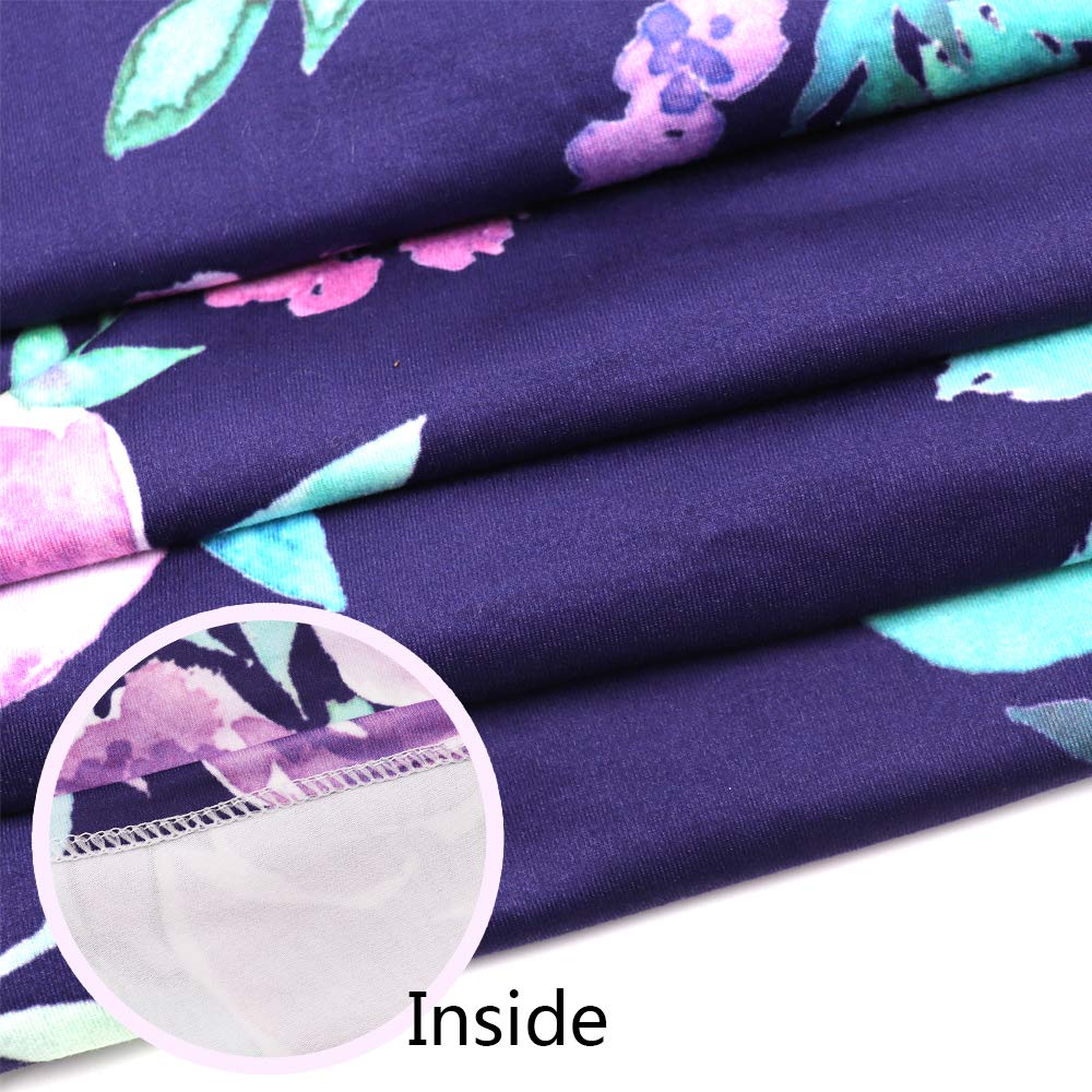 Carseat Cover Girls, Multiuse - Nursing Breastfeeding Covers, Purple Flower Theme, Car Seat Canopy, Stretchy Soft Breathable