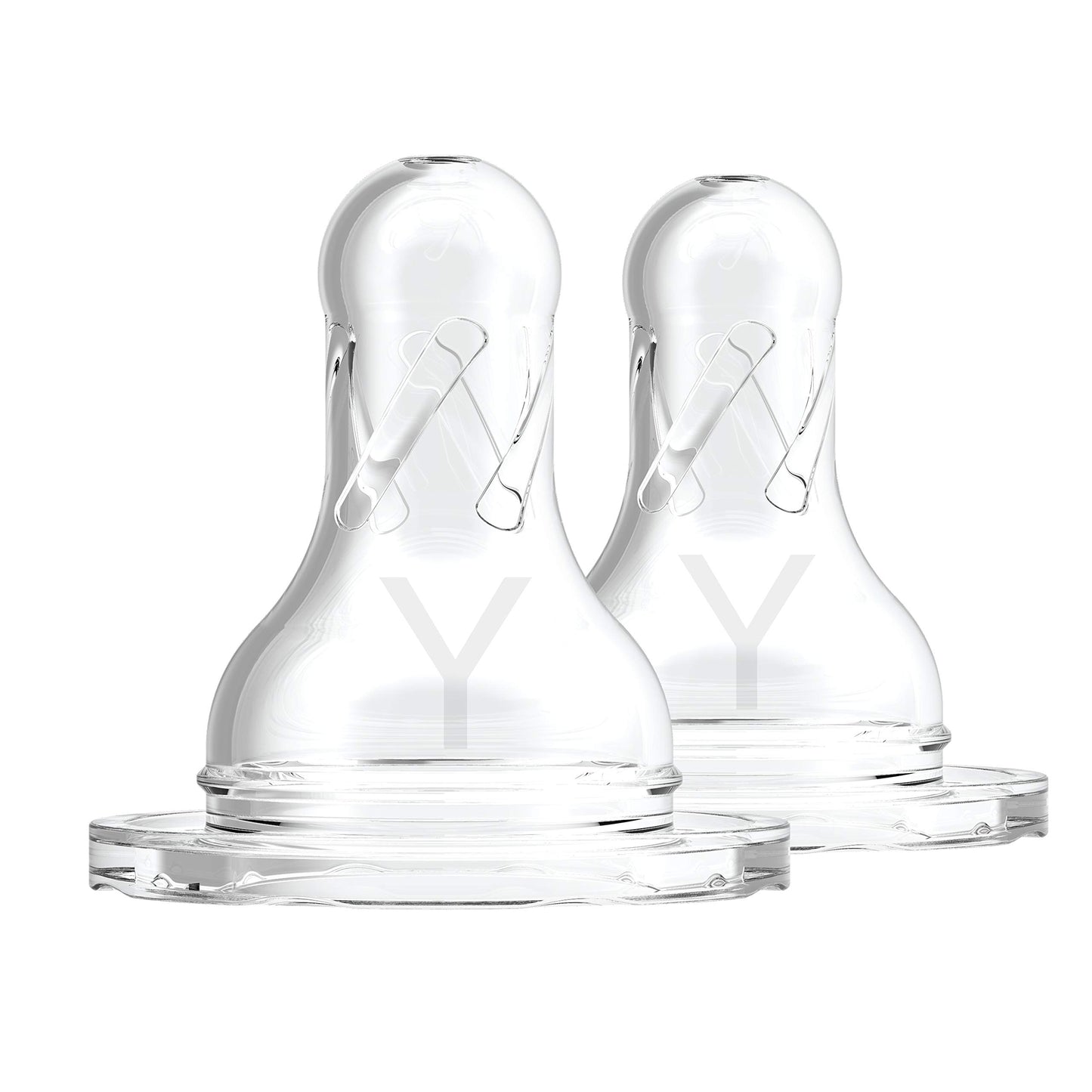 Dr. Browns - Natural Flow Standard Y-Cut Silicon Nipples 9m+ - 2 Pack