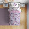 Sunny Side Up Butterfly Toddler Comforter Set - 4 Piece Toddler Bedding Includes Comforter, Sheets & Pillow Cover - Super Soft P