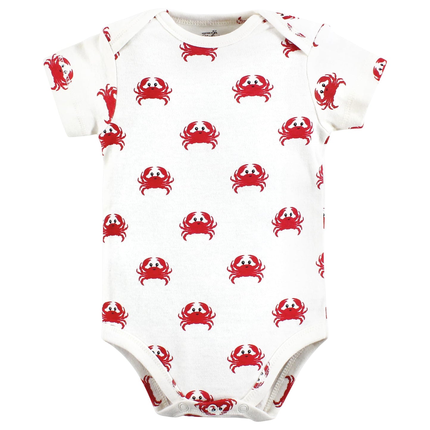 Touched By Nature Unisex Baby Organic Cotton Bodysuits, Mystic Sea Creatures, 12-18 Months
