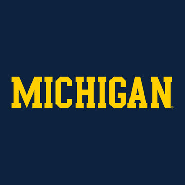 Ugp Campus Apparel Yc01 - Michigan Wolverines Basic Block Creeper - Newborn - Navy