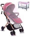 Stroller Mosquito Net, 2-Pack Bug Net Cover for Stroller, Bassinets, Cradles, Playards, Pack N Plays and Portable Mini Crib, Dur
