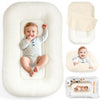 Idudbid Baby Lounger & Snuggle Nest for Newborn 0-24 Months, Baby Nest Supervised Breathable Cotton for Newborn, Breathable Port