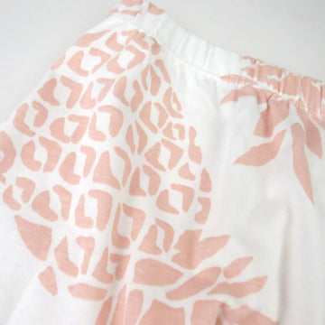 Honestbaby 3-Pack Footed Pants Roomy Fit Pull On Bottoms 100% Organic Cotton For Infant Baby Boys, Girls, Unisex, Pink Pineapple