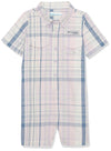 Columbia Baby Bonehead Romper, Soft Violet Madras, 12/18