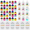 Liliful 60 Set Employee Appreciation Gift Bulk for Coworker Inspirational Mini Rubber Ducks with Glasses You are Awesome Sign Yo