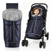Universal Stroller Blanket & Stroller Footmuff,Water-Repellent Bunting Bag for Babies,Toddlers and Kids,Zipper Footmuff for Stro