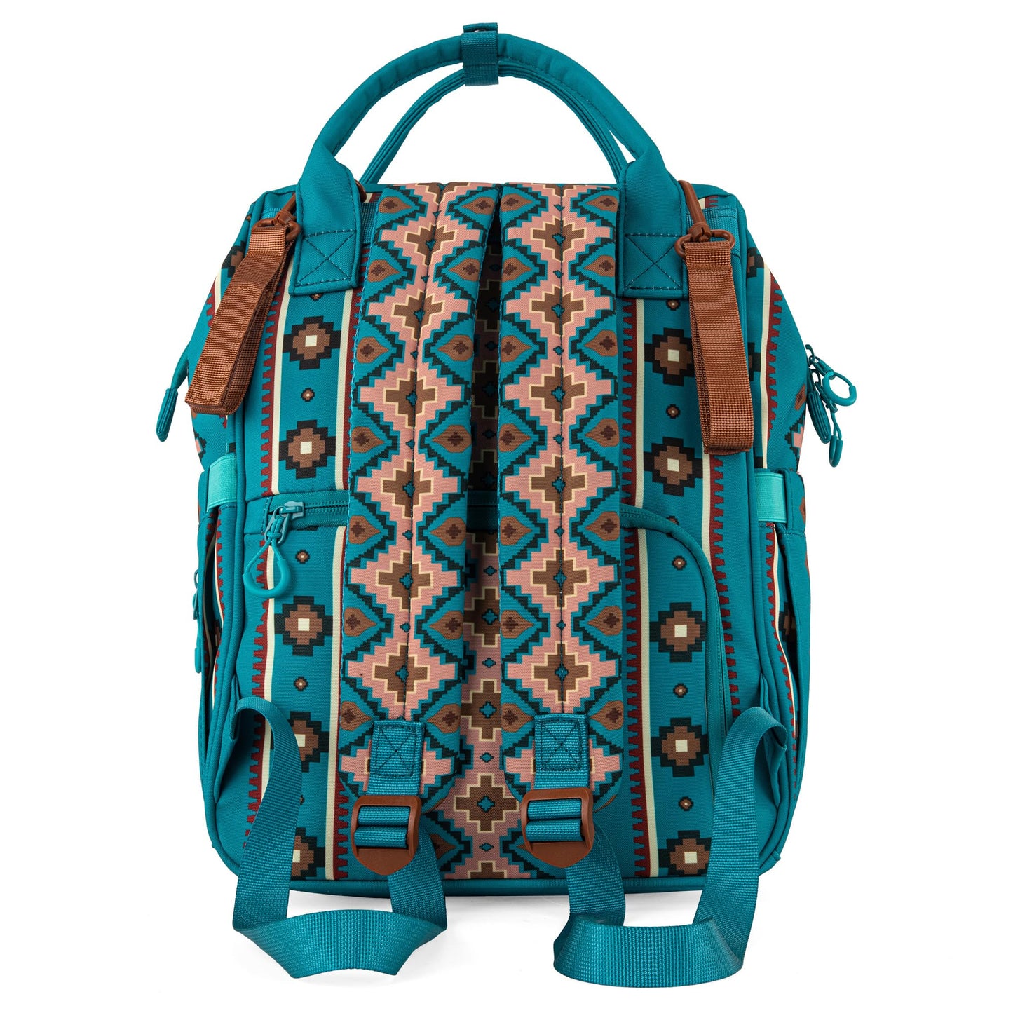 Montana West Wrangler Callie Diaper Bag Backpack With Stroller Straps Multifunction Baby Travel Bag Wg2204-9110Tq