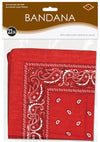 Red Bandana Party Accessory (1 Count)