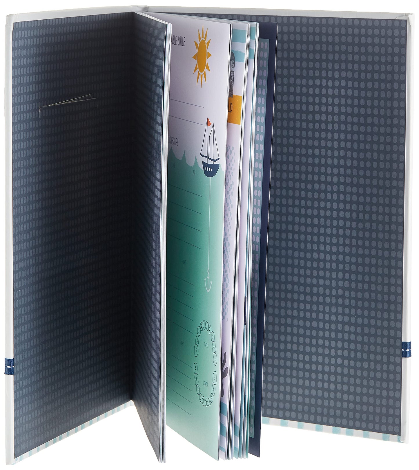 C.R. Gibson First 5 Years Memory Book, By Carters, Record Memories And Milestones On 64 Beautifully Illustrated Pages - Under Th