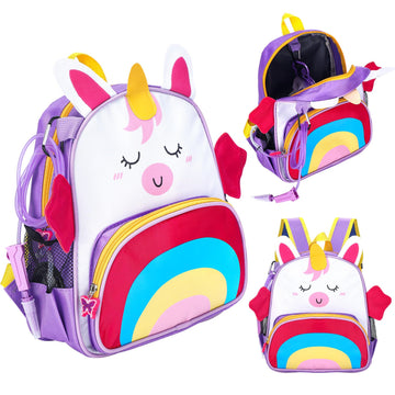 Siltriangle Feeding Tube Backpack G Tube Gj Backpack For Enteral Feeding Pump Gtube Accessories, Bag Only(Unicorn)